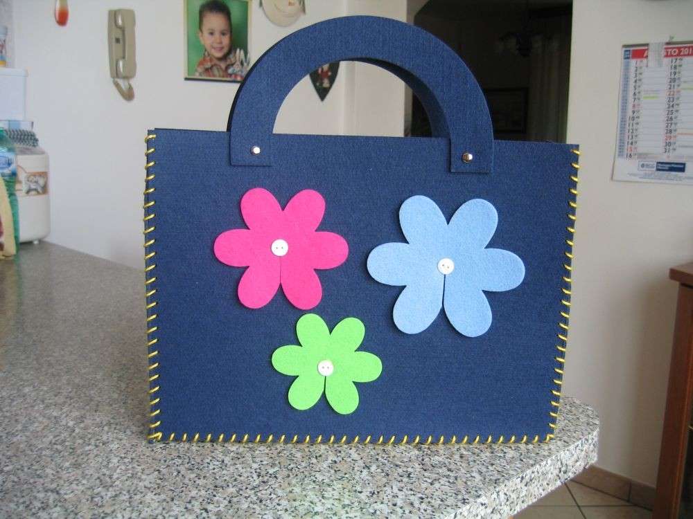 Borsa a fiori