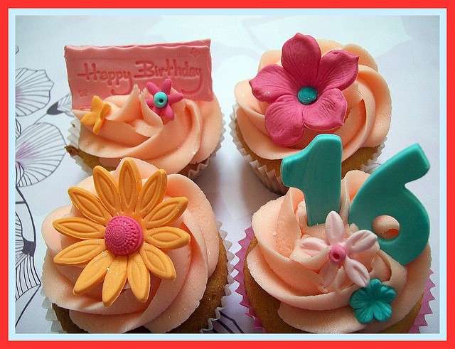 Cupcake floreale