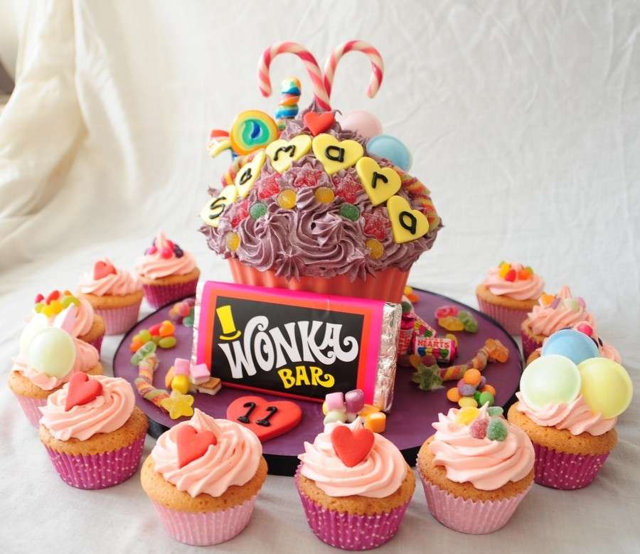 Cupcakes fantasia per il compleanno dei bambini