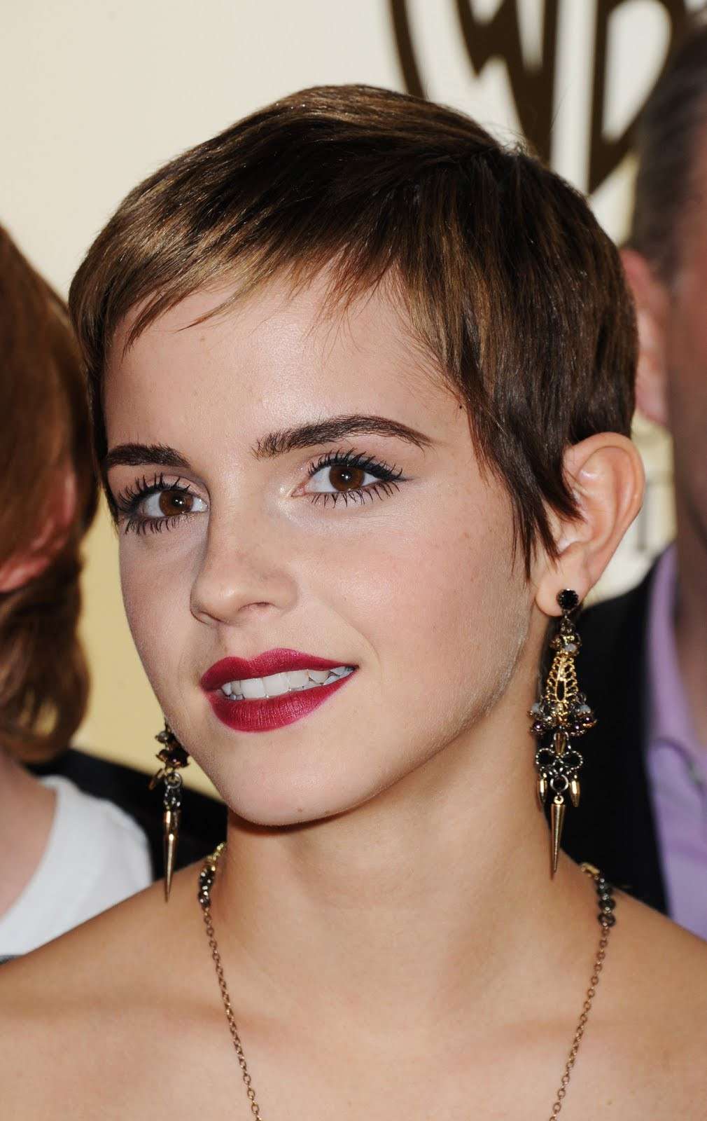 Emma Watson con la frangetta