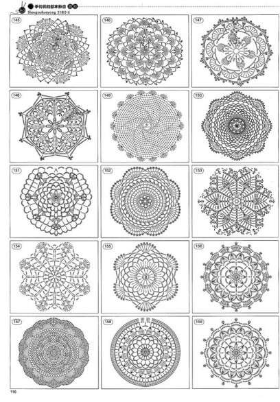 Schemi Centrotavola Natalizi Alluncinetto.Centrini A Uncinetto Schemi E Modelli