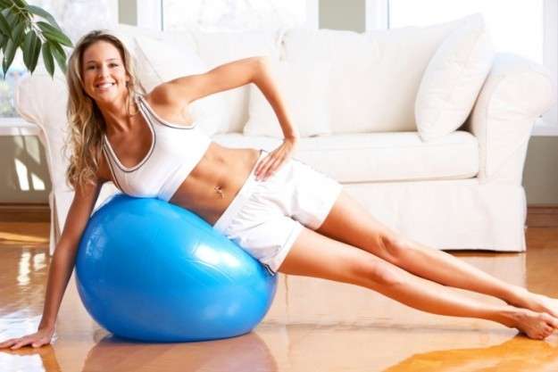 La fit ball per bruciare calorie