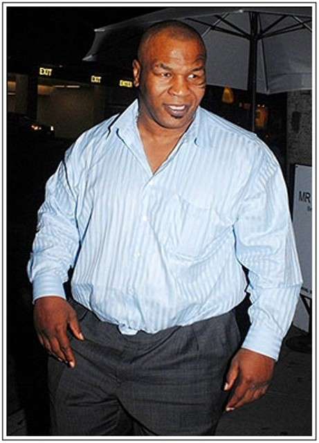 Mike Tyson ingrassato