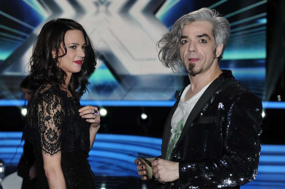 Morgan e Asia Argento in TV