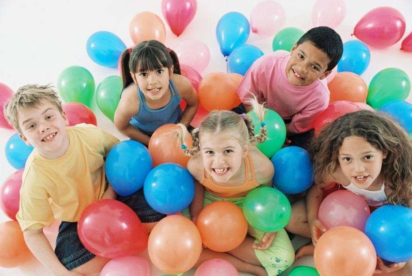 Palloncini per il compleanno dei bambini