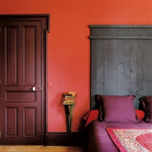 Rosso per le pareti della camera