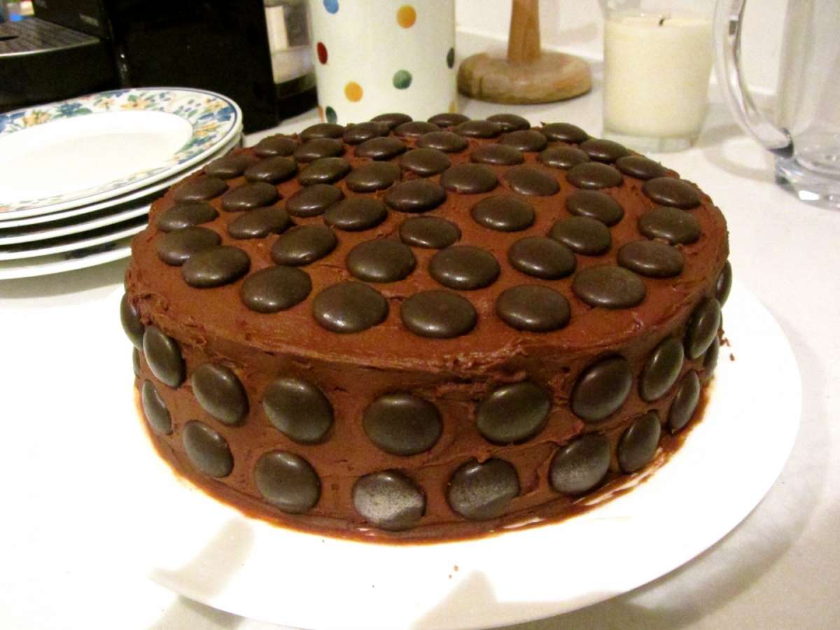 Torta al cioccolato per il compleanno