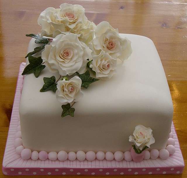 Torta con rose