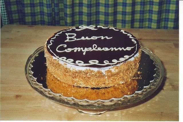 Torta di compleanno facile