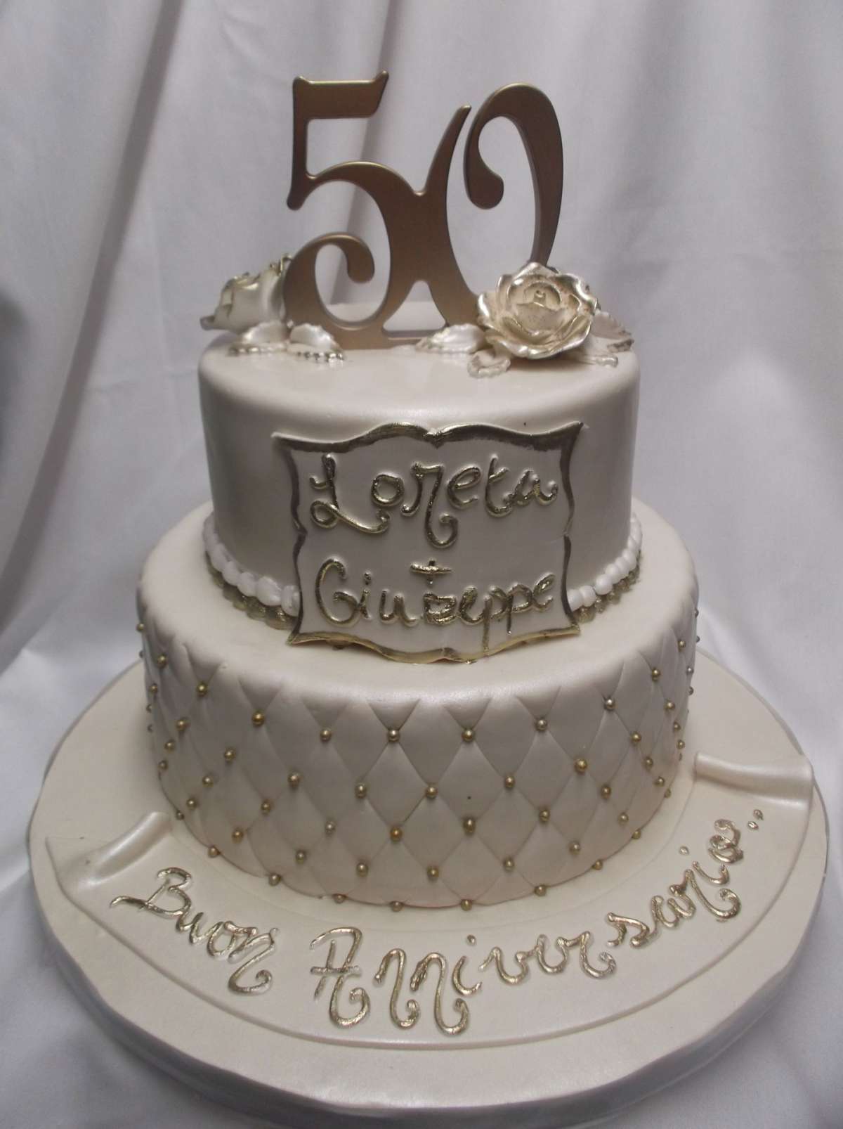 Torta per l'anniversario dei 50 anni