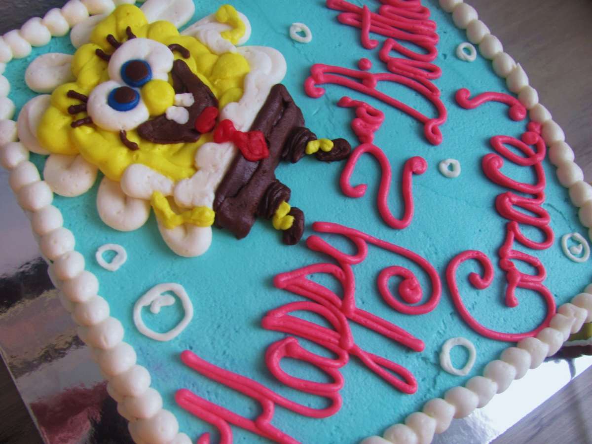 Torta Sponge Bob