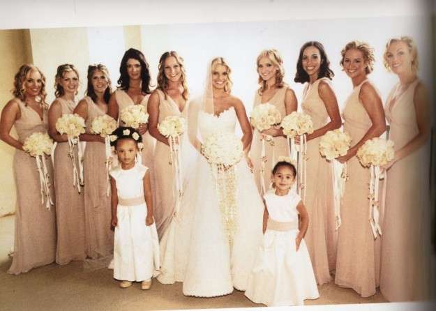 Abito da sposa di Jessica Simpson