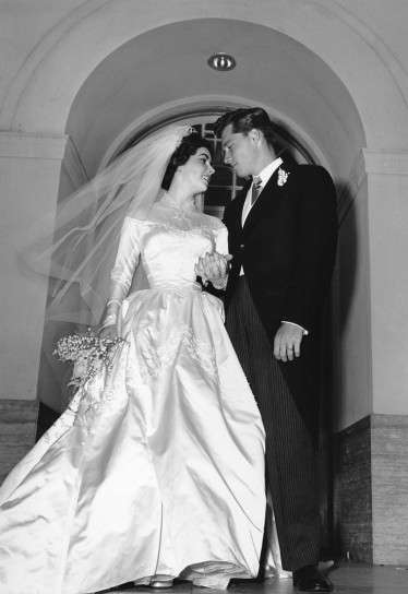 Abito da sposa di Liz Taylor