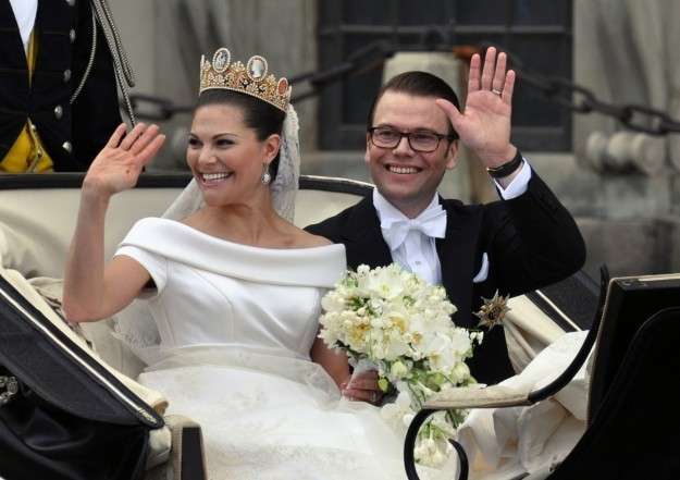 Abito da sposa di Victoria di Svezia