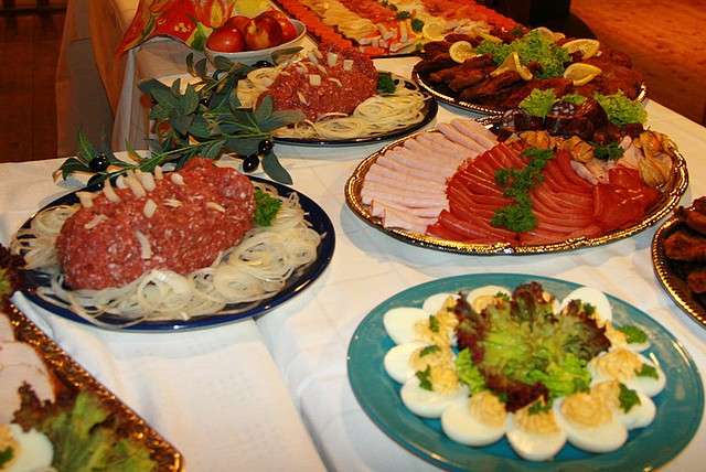 Buffet di antipasti