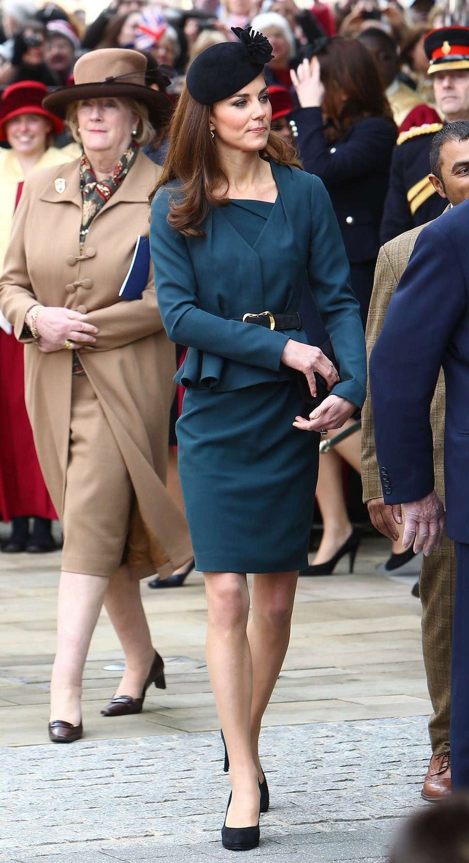 Cappello nero per Kate Middleton