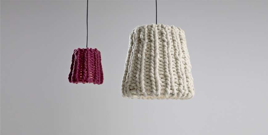 Lampadario tricot