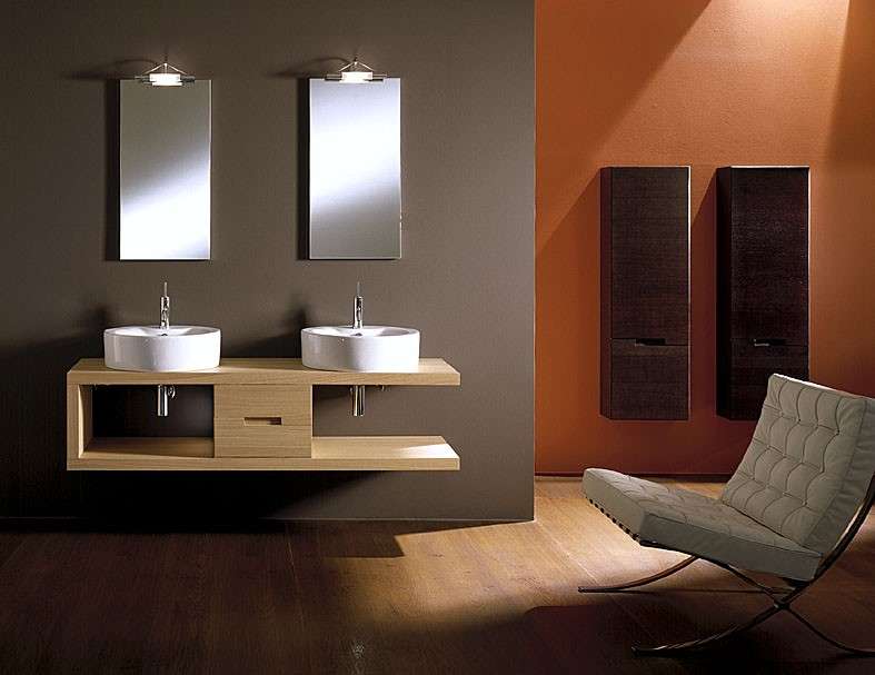 Legno per il bagno di design