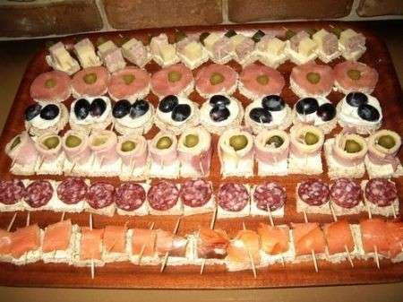 Tartine per buffet