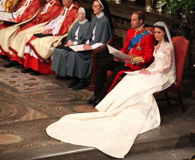 Vestito da sposa di Kate Middleton