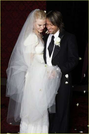 Vestito da sposa di Nicole Kidman