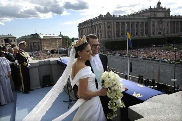 Vestito da sposa di Vittoria di Svezia
