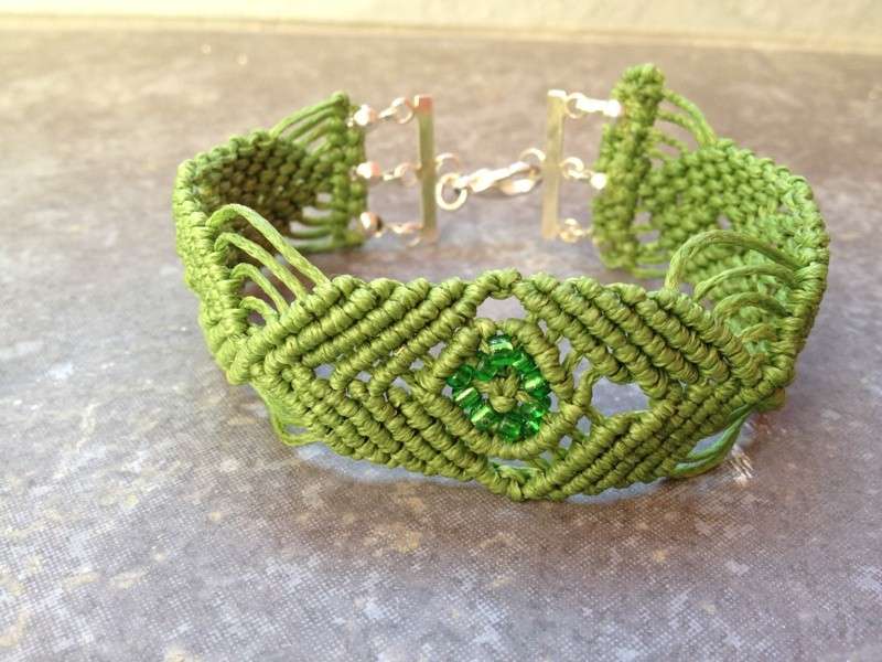 Bracciale verde