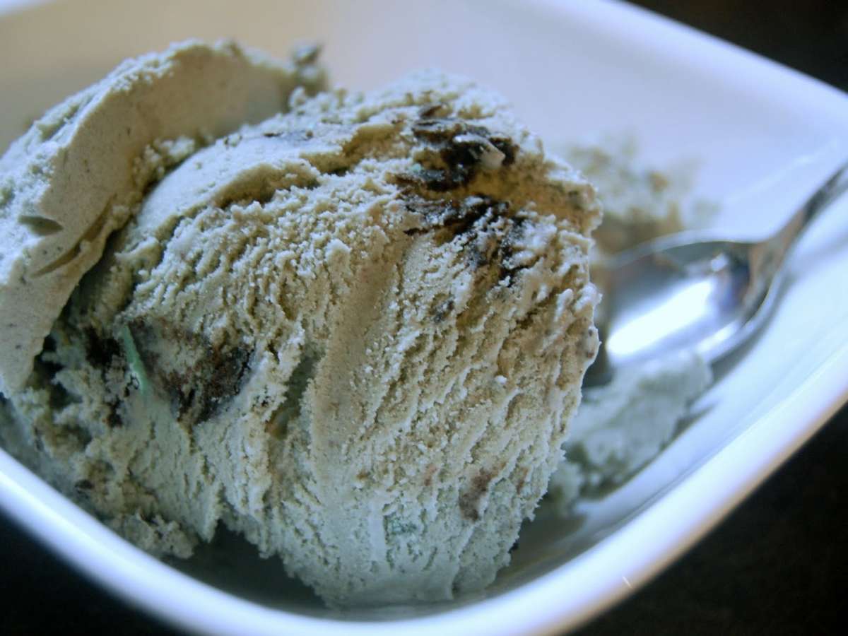 Gelato ai cookies con Oreo e menta