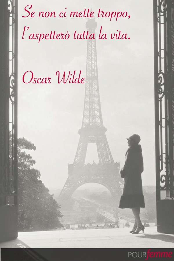 L'attesa per Oscar Wilde