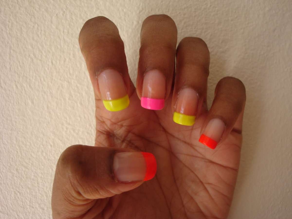 Manicure multicolor