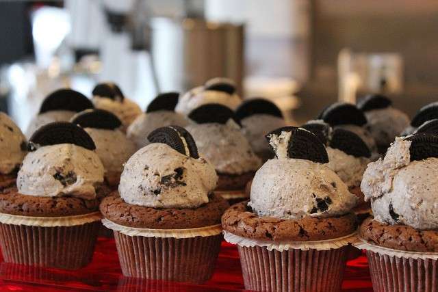 Muffin al biscotto oreo