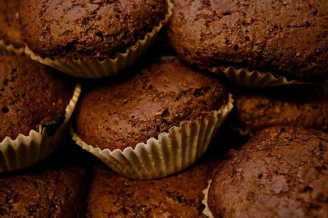 Muffin al cioccolato fondente