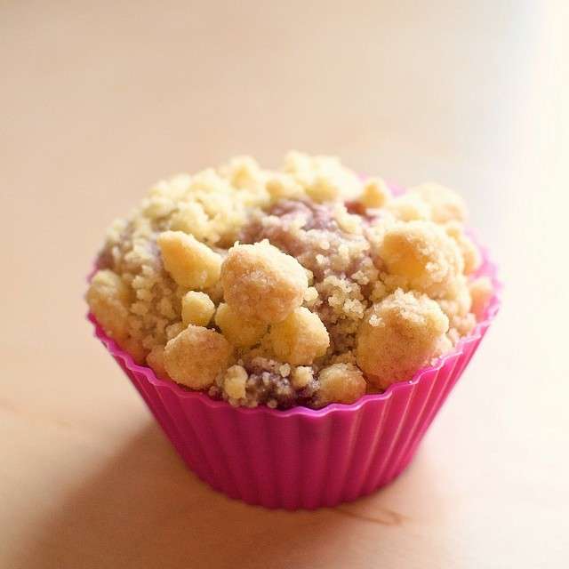 Muffin con crumble