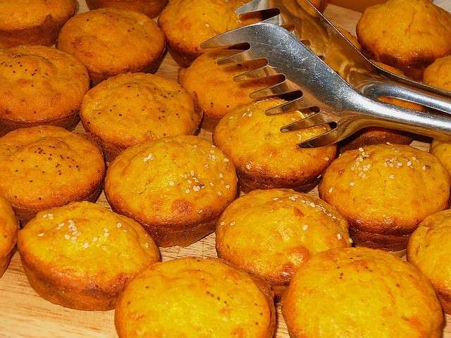 Muffin zucca e noci