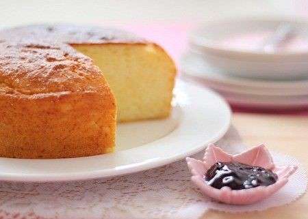 Torta paradiso con marmellata