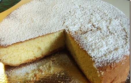 Torta paradiso con yogurt