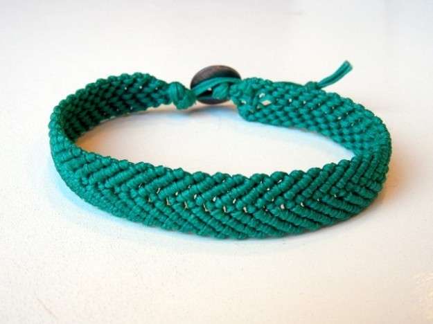 Bracciale verde smeraldo