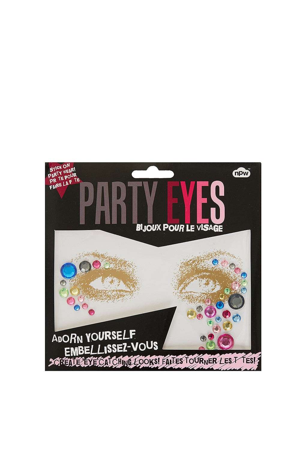 Party Eyes Face Jems Topshop
