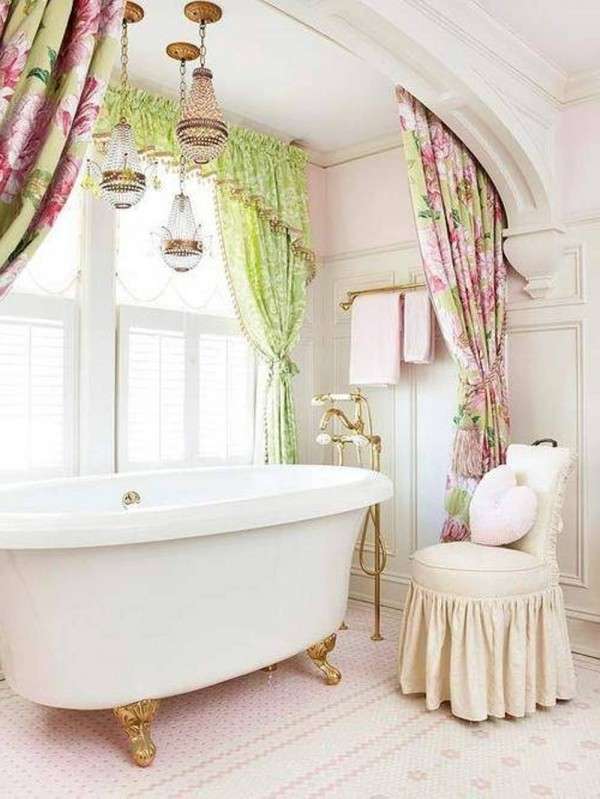 Shabby chic in bagno