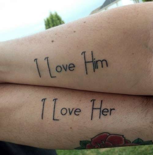 Tatuaggio per coppie