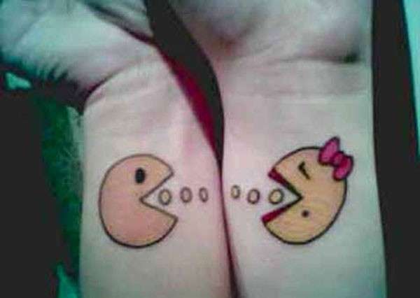 Tatuaggio per due Pac Man