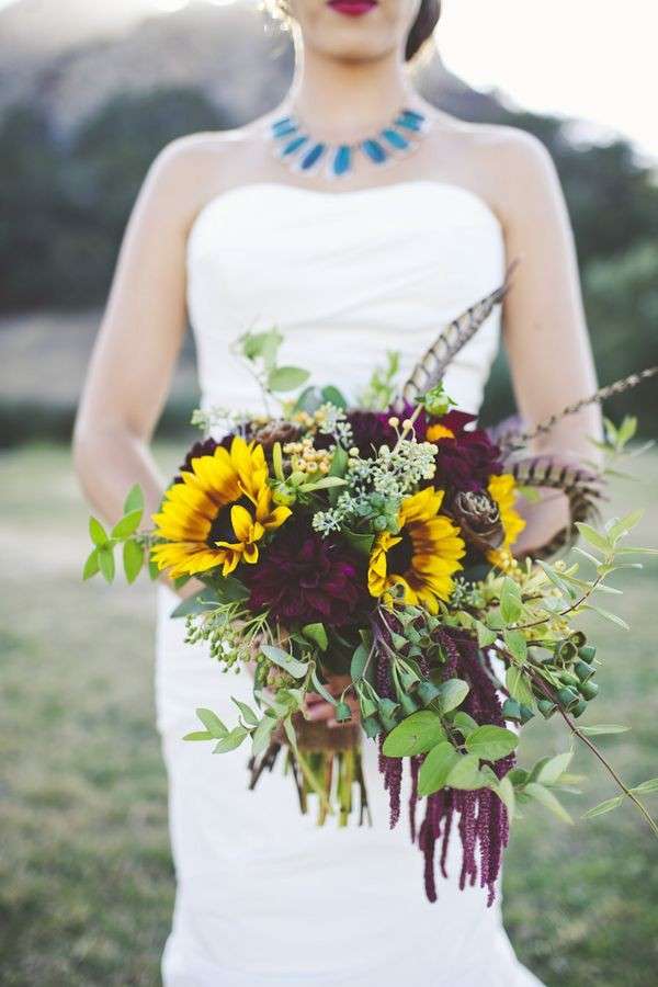 Bouquet a cascata