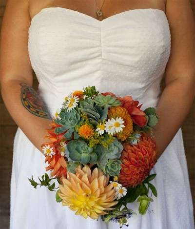 Bouquet con ortensie