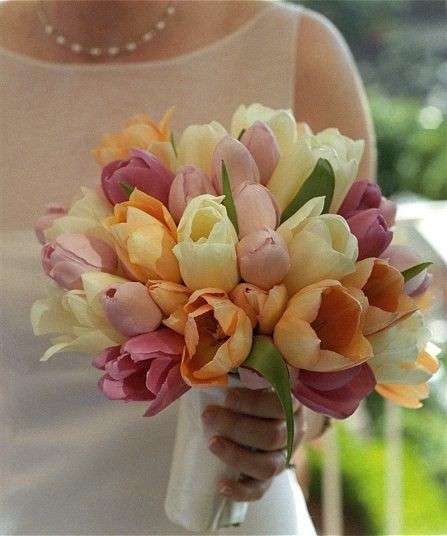 Bouquet con tulipani