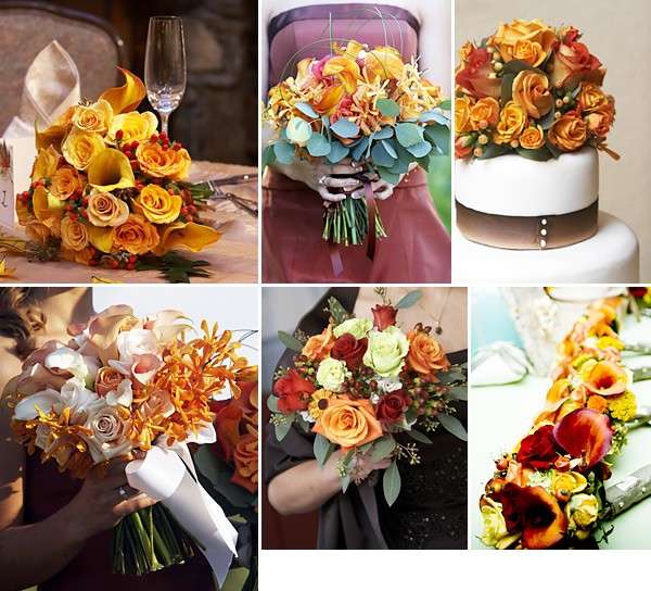 Bouquet in giallo per un matrimonio autunnale