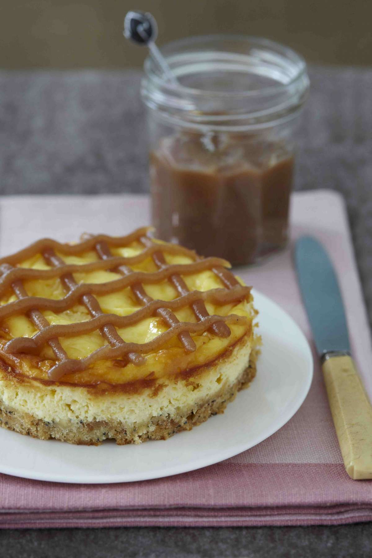 Cheese Cake e marmellata di castagne