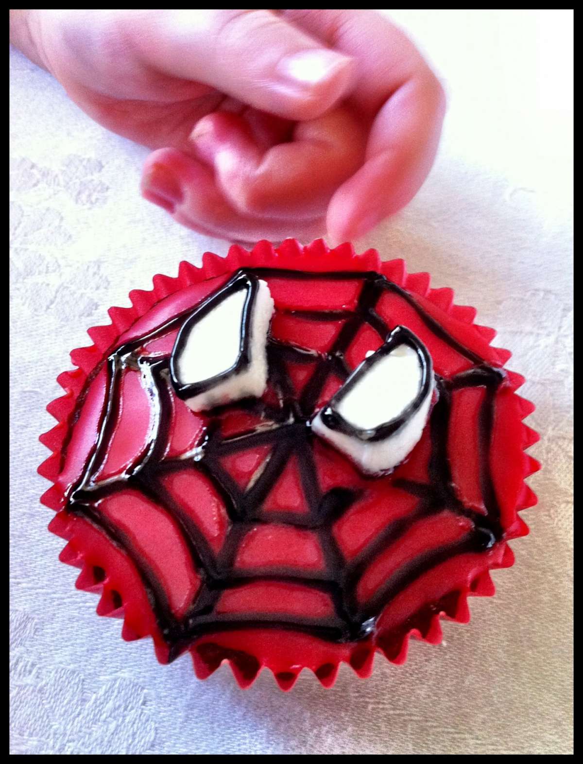 Cupcake di spiderman
