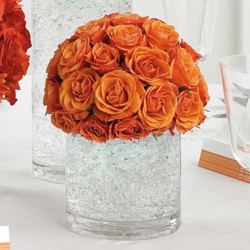 Le rose arancioni per un matrimonio autunnale