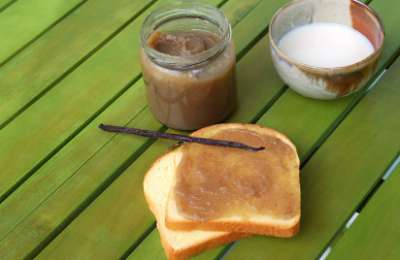 Marmellata di castagne e pane per merenda