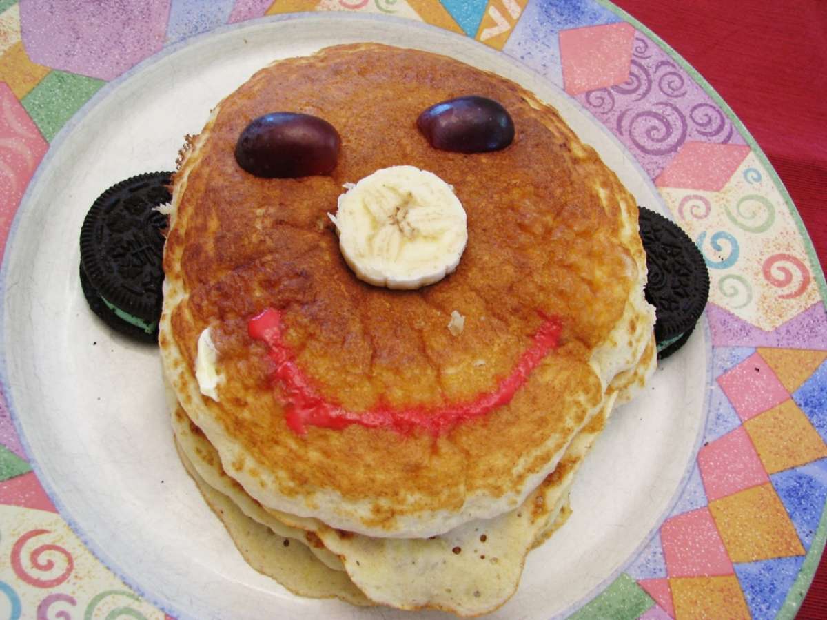 Pancake sorridente